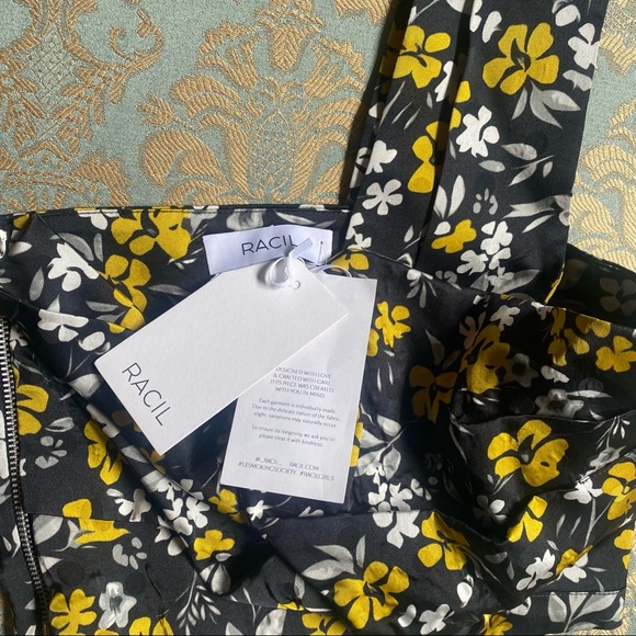 Racil Atlas Polka Jacquard twisted crop top - Picture 3 of 7